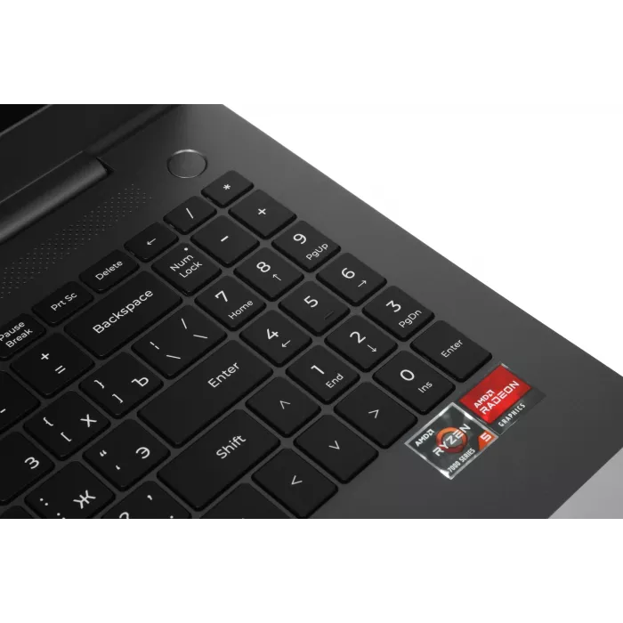Ноутбук Machcreator One R5 Ryzen 5 7430U 16Gb SSD512Gb AMD Radeon Graphics 15.6" IPS FHD (1920x1080) Windows 11 Pro grey WiFi BT Cam 4825mAh (JJ00GB00GRU)