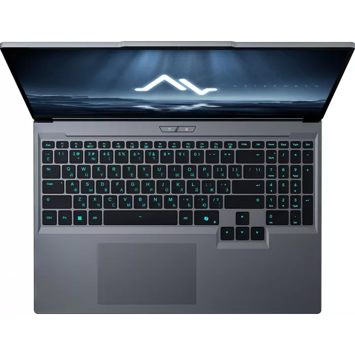 Ноутбук Maibenben X16C-i73756 Core i7 13700HX 16Gb SSD512Gb NVIDIA GeForce RTX 5060 8Gb 16" IPS QHD+ (2560x1600) Windows 11 Home grey WiFi BT Cam 5200mAh (X16C-I737560FFDHG4E10)
