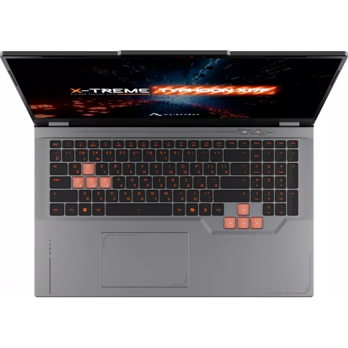 Ноутбук Maibenben X17F-R98956 Ryzen 9 8940HX 16Gb SSD512Gb NVIDIA GeForce RTX 5060 8Gb 17.3" IPS FHD (1920x1080) Windows 11 Home grey WiFi BT Cam 5200mAh (X17F-R989560F34HG4E10)