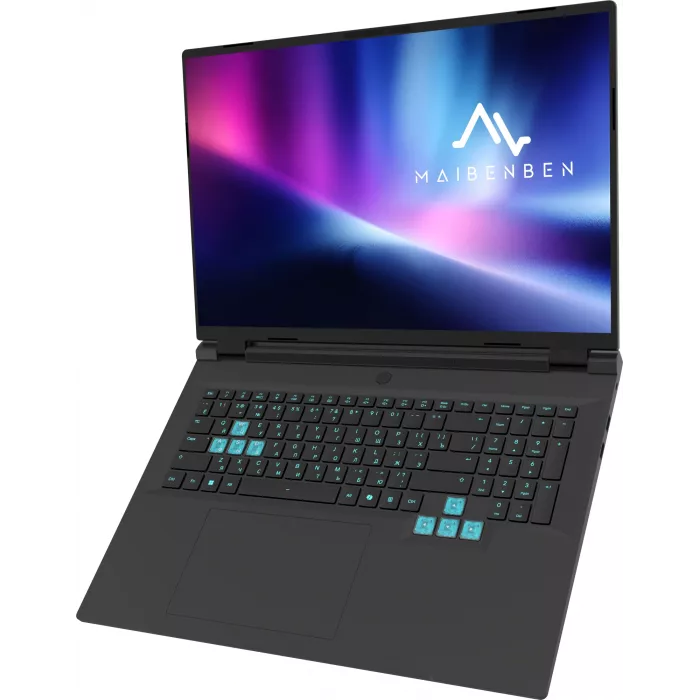 Ноутбук Maibenben X18A-R98957 Ryzen 9 8945HX 24Gb SSD1Tb NVIDIA GeForce RTX 5070 8Gb 18" IPS FHD+ (1920x1200) Windows 11 Home black WiFi BT Cam 5200mAh (X18A-R989570R3RHB4E10)