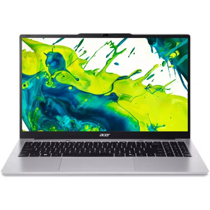 Ноутбук Acer Aspire Lite AL15-53P-722Q Core i7 1355U 16Gb SSD512Gb Intel Iris Xe graphics 15.6" IPS FHD (1920x1080) без ОС silver WiFi BT Cam 5100mAh (NX.DGCCD.002)