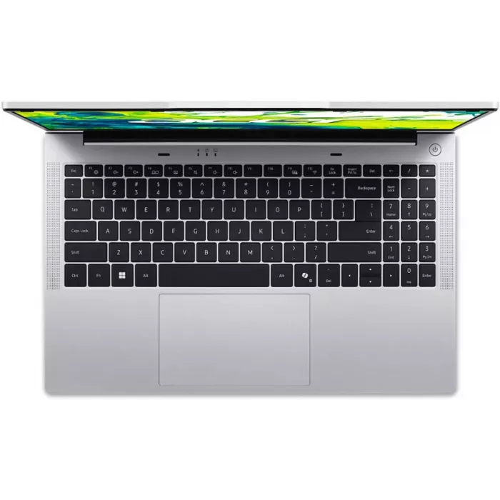 Ноутбук Acer Aspire Lite AL15-53P-722Q Core i7 1355U 16Gb SSD512Gb Intel Iris Xe graphics 15.6" IPS FHD (1920x1080) без ОС silver WiFi BT Cam 5100mAh (NX.DGCCD.002)