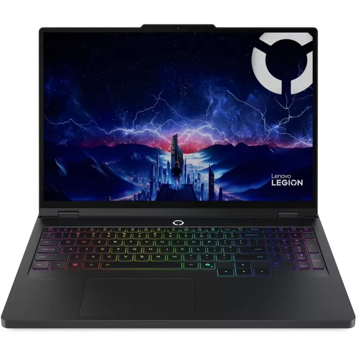 Ноутбук Lenovo Legion Pro 5 16IAX10H Core Ultra 9 275HX 32Gb SSD1Tb NVIDIA GeForce RTX5070Ti 12Gb 16" OLED WQXGA (2560x1600) Windows 11 Home black WiFi BT Cam (83LU004BRK)