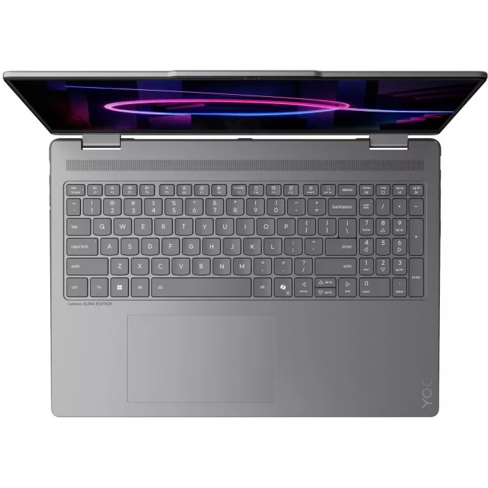 Ноутбук Lenovo Yoga 7 16IPH11 Core Ultra 7 355 16Gb SSD1Tb Intel Graphics 16" OLED Touch WUXGA (1920x1200) Windows 11 Home grey WiFi BT Cam (83TE0022RK)