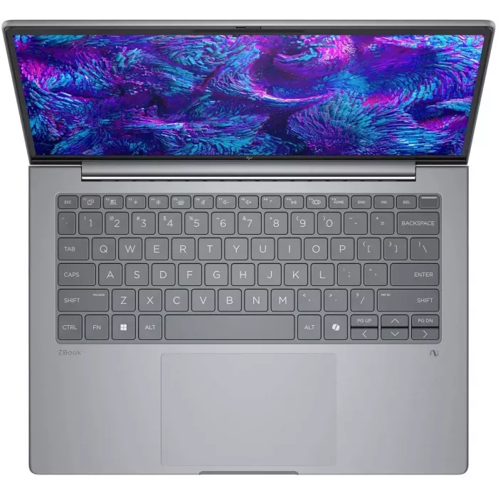Ноутбук HP ZBook 8 G1i Core Ultra 7 255H 32Gb SSD1Tb NVIDIA RTX 500 Ada 4Gb 16" IPS WUXGA (1920x1200) Windows 11 Pro 64 silver WiFi BT Cam (BX7U3UT)