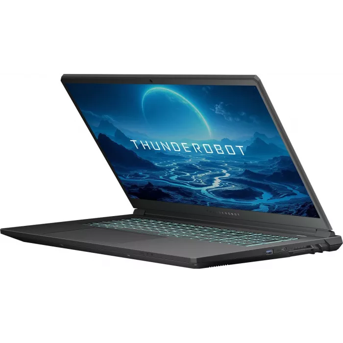 Ноутбук Thunderobot Range 17 G2A Pro Ryzen 7 H255 16Gb SSD1Tb NVIDIA GeForce RTX 5060 8Gb 17.3" IPS FHD (1920x1080) Windows 11 Pro black WiFi BT Cam (JT009W00QRU)