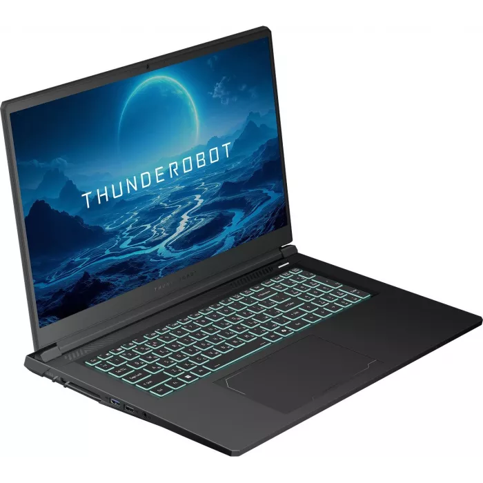 Ноутбук Thunderobot Range 17 G2A Pro Ryzen 7 H255 16Gb SSD1Tb NVIDIA GeForce RTX 5060 8Gb 17.3" IPS FHD (1920x1080) Windows 11 Pro black WiFi BT Cam (JT009W00QRU)
