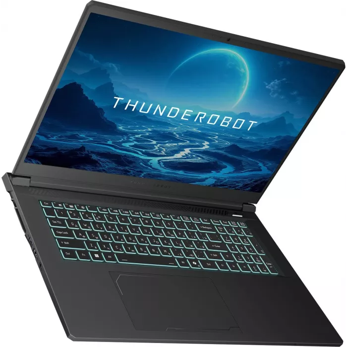 Ноутбук Thunderobot Range 17 G2A Pro Ryzen 7 H255 16Gb SSD1Tb NVIDIA GeForce RTX 5060 8Gb 17.3" IPS FHD (1920x1080) Windows 11 Pro black WiFi BT Cam (JT009W00QRU)