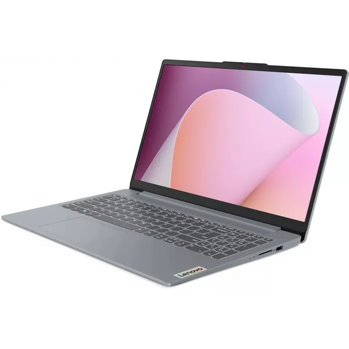 Ноутбук Lenovo IdeaPad Slim 3 15AMN8 Ryzen 3 7320U 8Gb SSD512Gb AMD Radeon 610M 15.6" TN FHD (1920x1080) без ОС grey WiFi BT Cam (82XQ0163FU)
