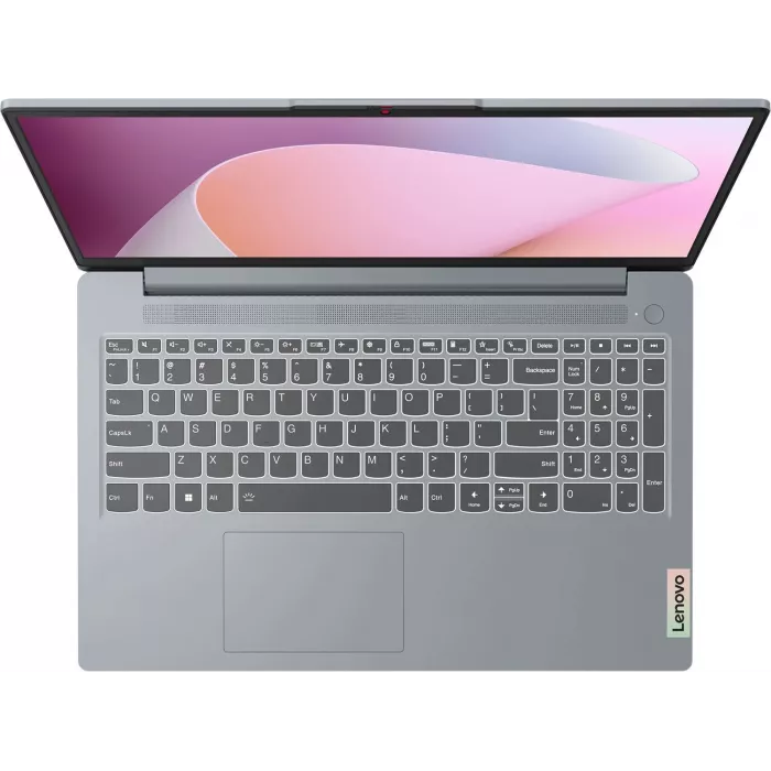 Ноутбук Lenovo IdeaPad Slim 3 15AMN8 Ryzen 3 7320U 8Gb SSD512Gb AMD Radeon 610M 15.6" TN FHD (1920x1080) без ОС grey WiFi BT Cam (82XQ0163FU)