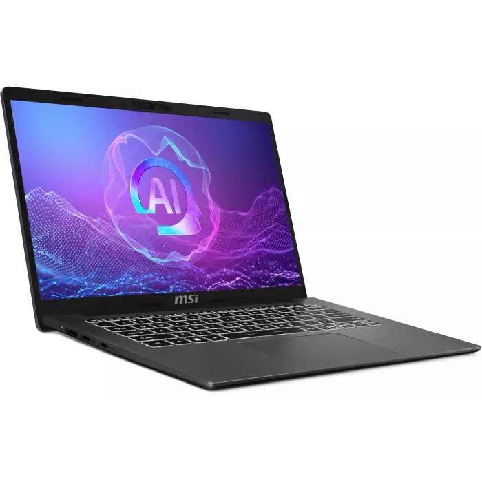 Ноутбук MSI Modern A14 AI+ F3HMG-041XRU Ryzen AI 5 330 16Gb SSD512Gb AMD Radeon 820M 14" IPS FHD (1920x1080) без ОС grey WiFi BT Cam (9S7-14SK21-041)