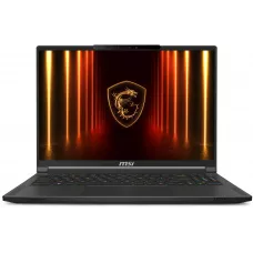 Ноутбук MSI Stealth A16 AI+ A3HWHG-239XRU Ryzen AI 9 365 32Gb SSD1Tb NVIDIA GeForce RTX5070Ti 12Gb 16" OLED QHD+ (2560x1600) без ОС black WiFi BT Cam (9S7-15FL35-239)