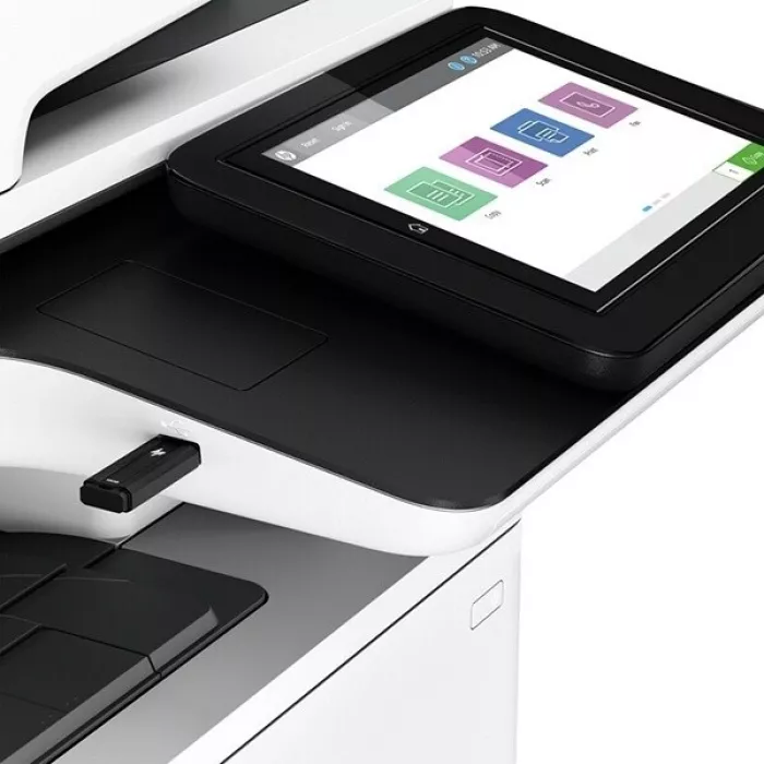 МФУ лазерный HP LaserJet Enterprise M528dn (1PV64A) A4 Duplex Net белый