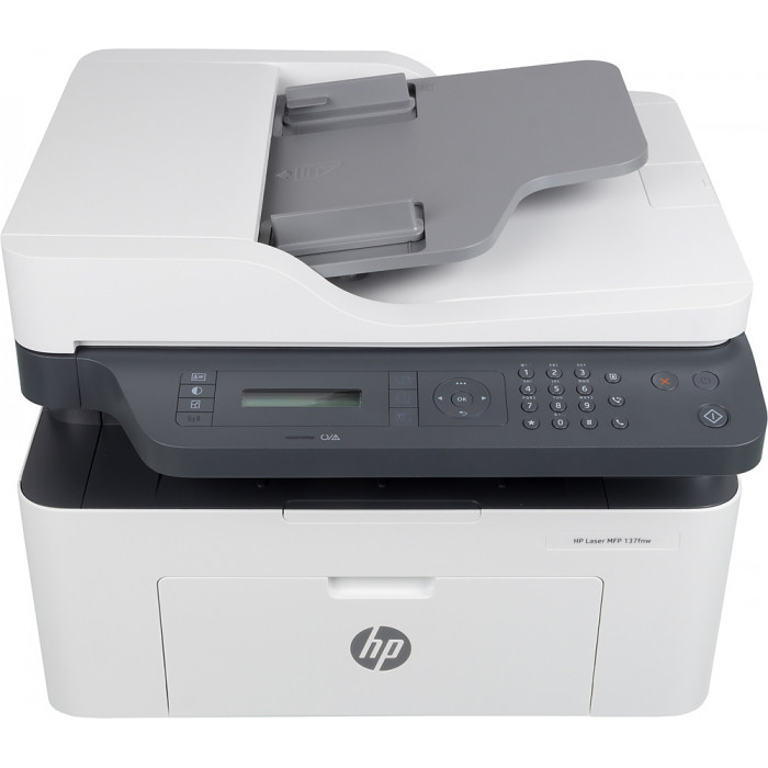 МФУ лазерный HP Laser 137fnw (4ZB84A) A4 WiFi белый