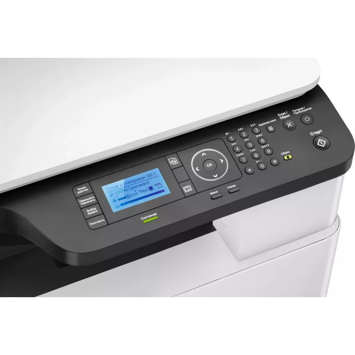 МФУ лазерный HP LaserJet Pro M438n (8AF43A) A3 Net белый