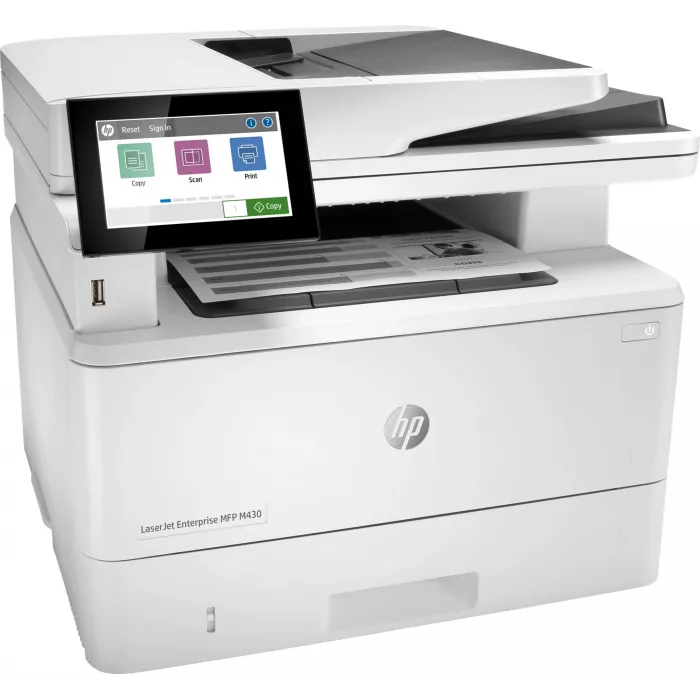МФУ лазерный HP LaserJet Enterprise M430f (3PZ55A) A4 Duplex Net белый