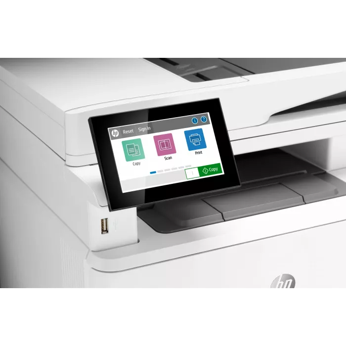 МФУ лазерный HP LaserJet Enterprise M430f (3PZ55A) A4 Duplex Net белый
