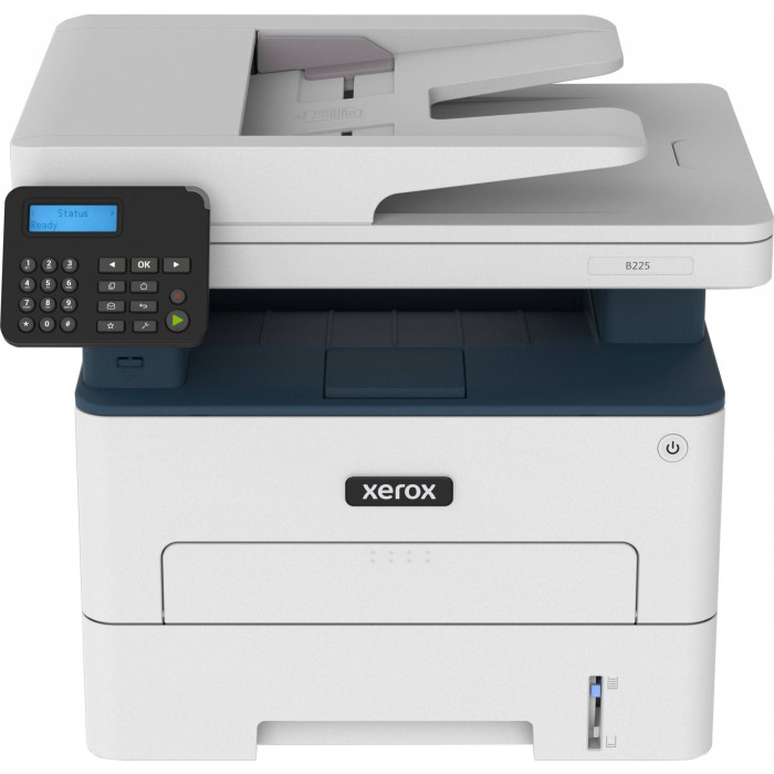 МФУ лазерный Xerox WorkCentre B225DNI (B225V_DNI) A4 Duplex Net WiFi белый