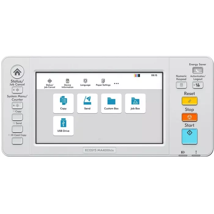 МФУ лазерный Kyocera Ecosys MA4000cix (1102Z43NL0) A4 Duplex белый