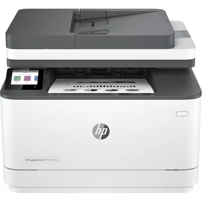МФУ лазерный HP LaserJet Pro 3103fdw (3G632A) A4 Duplex Net WiFi белый