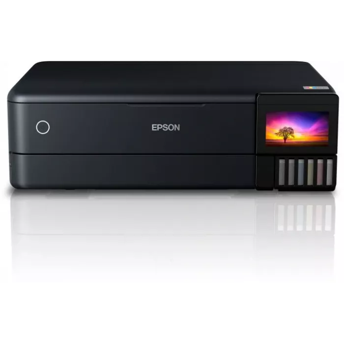 МФУ струйный Epson L8180 (C11CJ21403/402/504/502) A3 Duplex Net WiFi черный