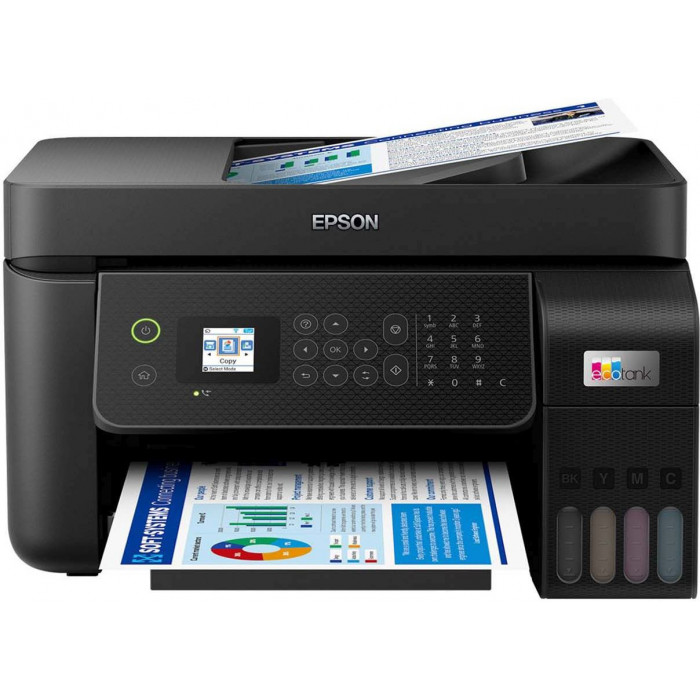 МФУ струйный Epson L5290 (C11CJ65506/512/C11CJ65409) A4 WiFi черный