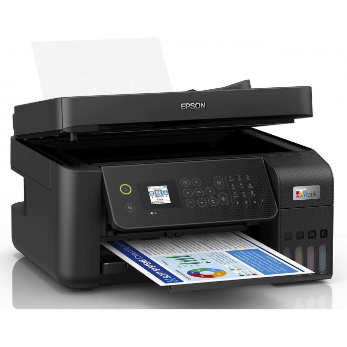 МФУ струйный Epson L5290 (C11CJ65506/512/C11CJ65409) A4 WiFi черный