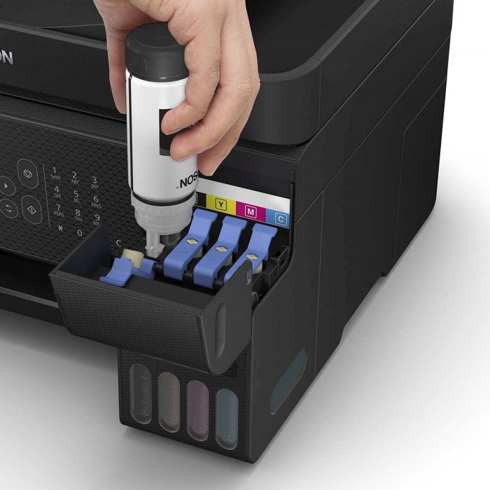 МФУ струйный Epson L5290 (C11CJ65506/512/C11CJ65409) A4 WiFi черный