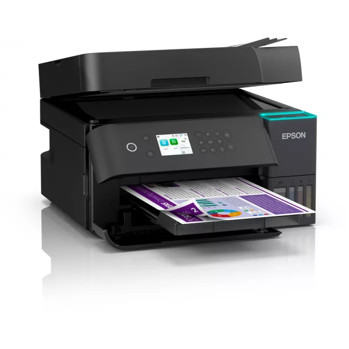 МФУ струйный Epson EcoTank L6370 (C11CL43403/C11CL43406) A4 Duplex WiFi черный