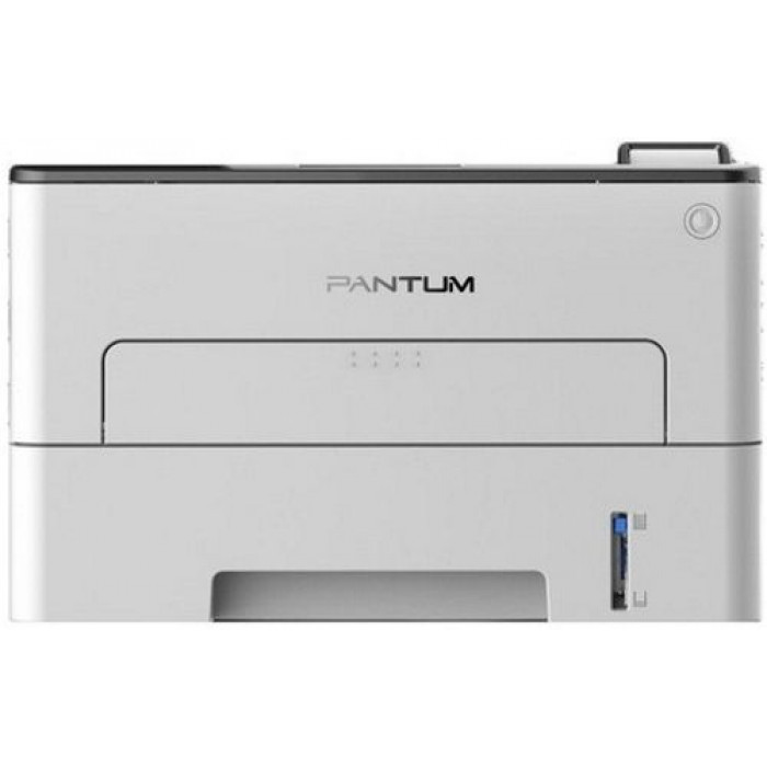 Принтер лазерный Pantum P3010DW A4 Duplex WiFi белый