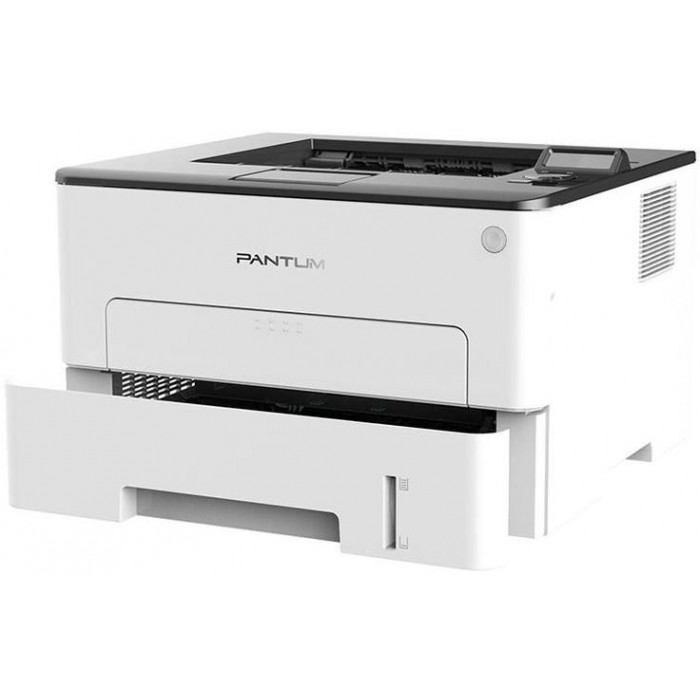 Принтер лазерный Pantum P3010DW A4 Duplex WiFi белый