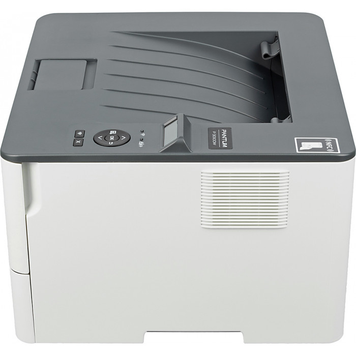 Принтер лазерный Pantum P3010DW A4 Duplex WiFi белый