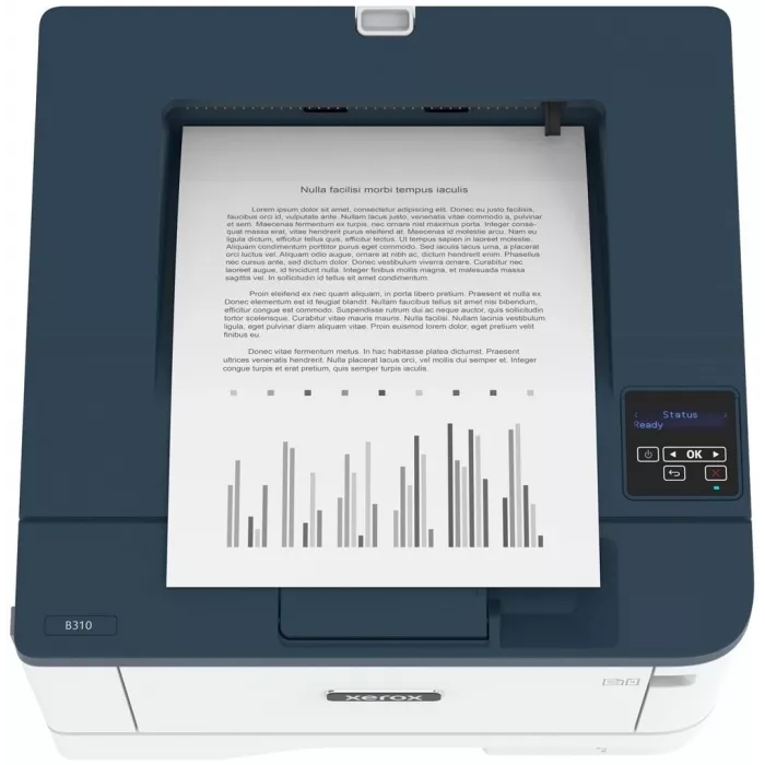 Принтер лазерный Xerox B310V_DNI A4 WiFi белый