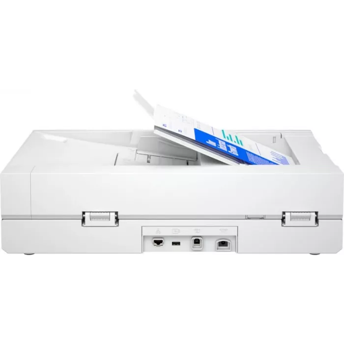 Сканер планшетный HP ScanJet Pro N4600 fnw1 (20G07A) A4 белый