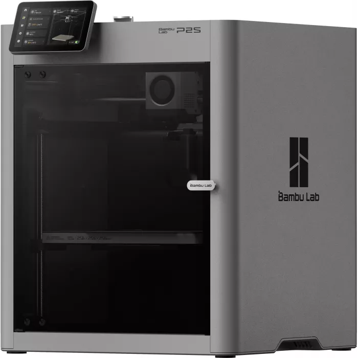 Принтер 3D Bambu Lab P2S 256x256x256мм ABS/PLA/PETG/ASA/Carbon/Glassfiber/TPU 80мкм