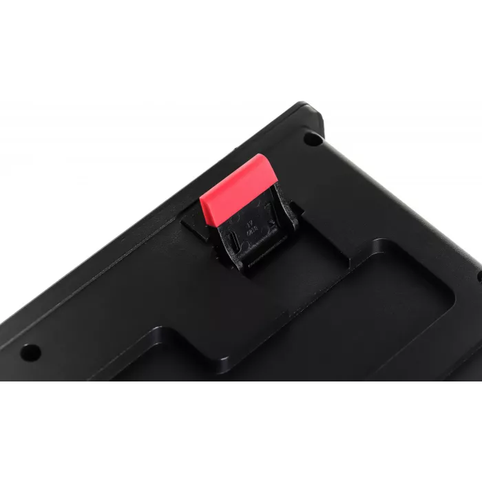 Клавиатура A4Tech B120N черный USB Multimedia for gamer LED (подставка для запястий) кабель 1.8м