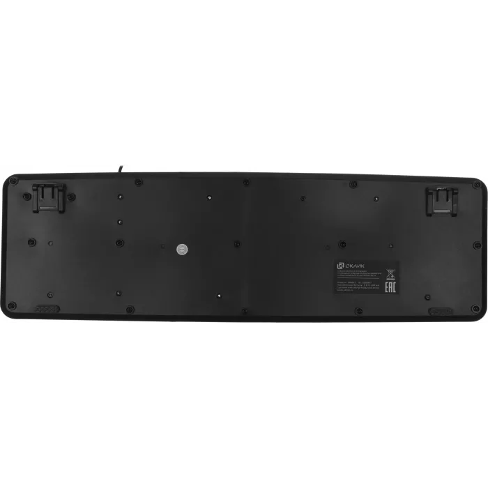 Клавиатура Оклик 90MV2 черный USB (1185967) кабель 1.8м