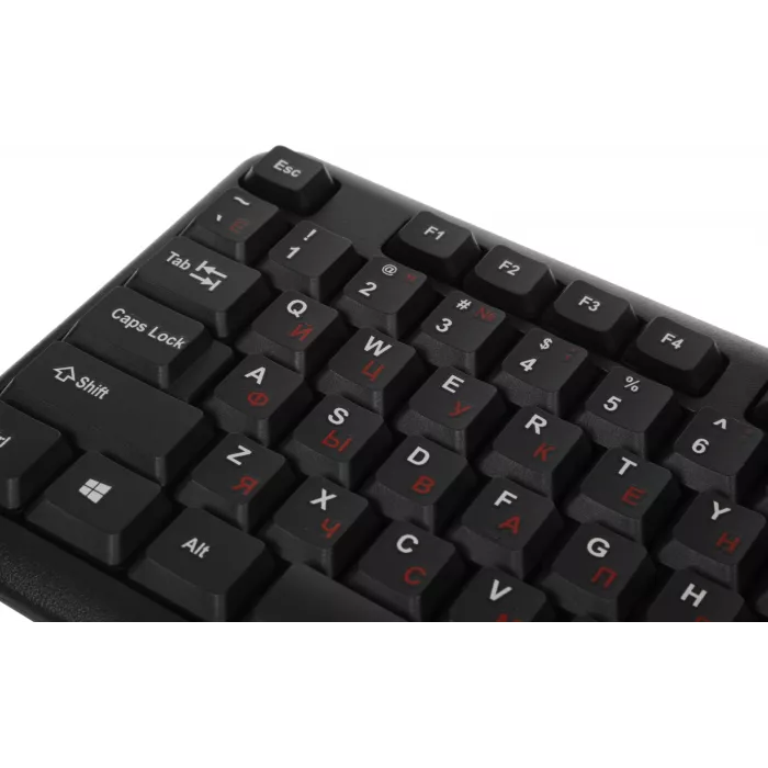 Клавиатура Оклик 90MV2 черный USB (1185967) кабель 1.8м