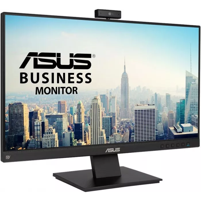Монитор Asus 23.8" Business BE24EQK черный IPS LED 4ms 16:9 HDMI M/M Cam матовая 300cd 178гр/178гр 1920x1080 76Hz VGA DP FHD 4.6кг