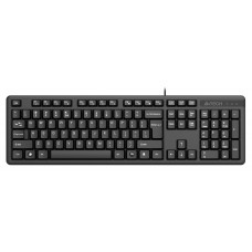 Клавиатура A4Tech KK-3 черный USB (KK-3 USB (BLACK)) кабель 1.5м
