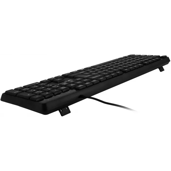 Клавиатура Оклик 145M черный USB (1659983) кабель 1.85м
