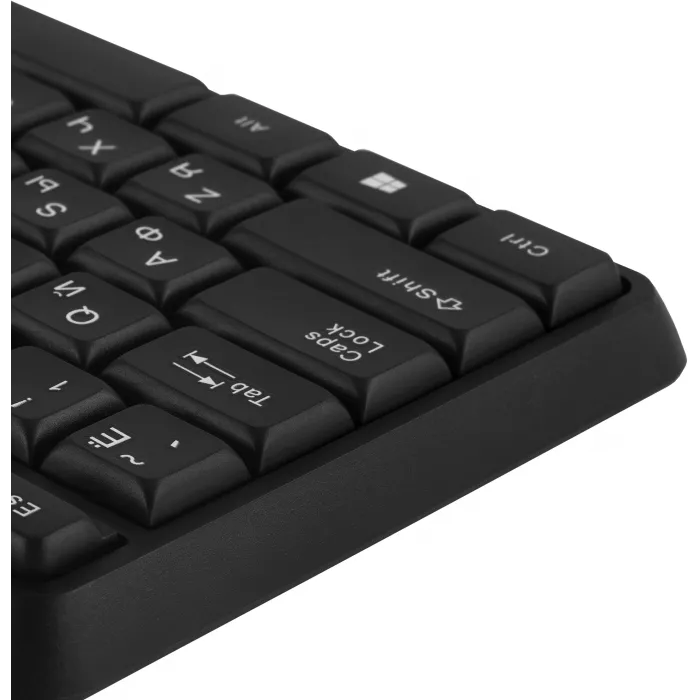 Клавиатура Оклик 145M черный USB (1659983) кабель 1.85м