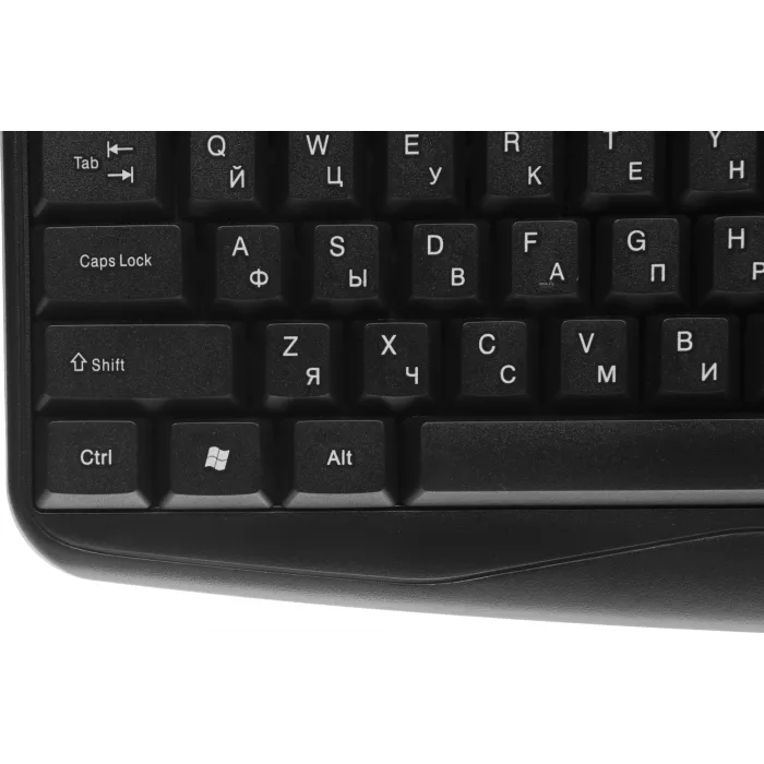 Клавиатура Оклик 105M черный USB (1678092) кабель 1.8м