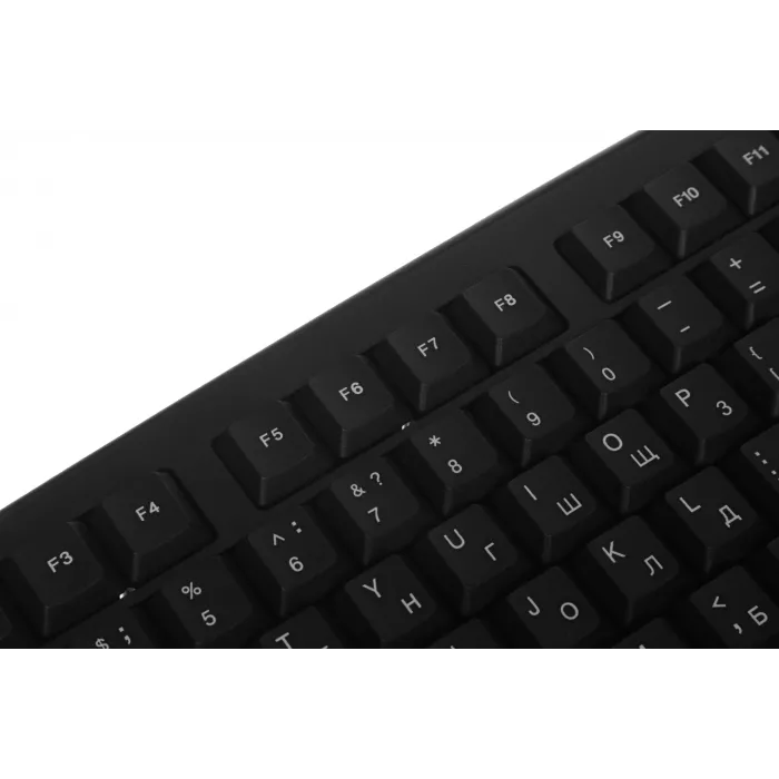 Клавиатура Оклик 105M черный USB (1678092) кабель 1.8м