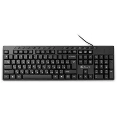 Клавиатура Оклик 125M черный USB Multimedia (1678108) кабель 1.6м