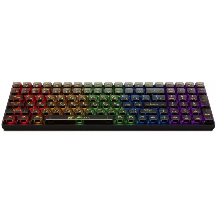 Клавиатура Оклик 915GK механическая черный USB for gamer (1790371) кабель 1.8м