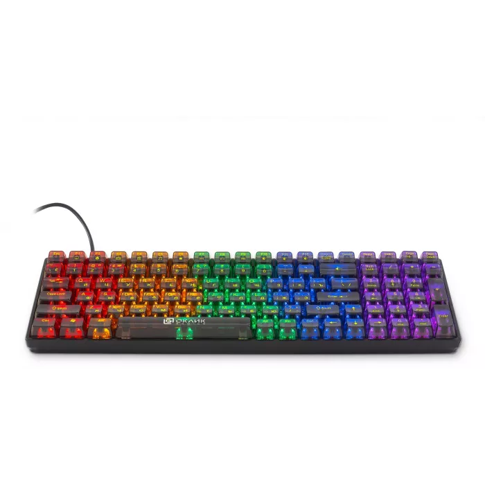 Клавиатура Оклик 915GK механическая черный USB for gamer (1790371) кабель 1.8м