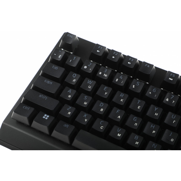 Клавиатура Razer BlackWidow V3 TKL механическая черный/черный USB Multimedia for gamer LED (RZ03-03490700-R3R1) кабель 1.8м