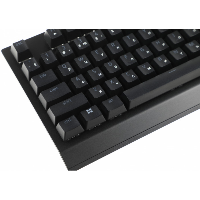 Клавиатура Razer BlackWidow V3 TKL механическая черный/черный USB Multimedia for gamer LED (RZ03-03490700-R3R1) кабель 1.8м