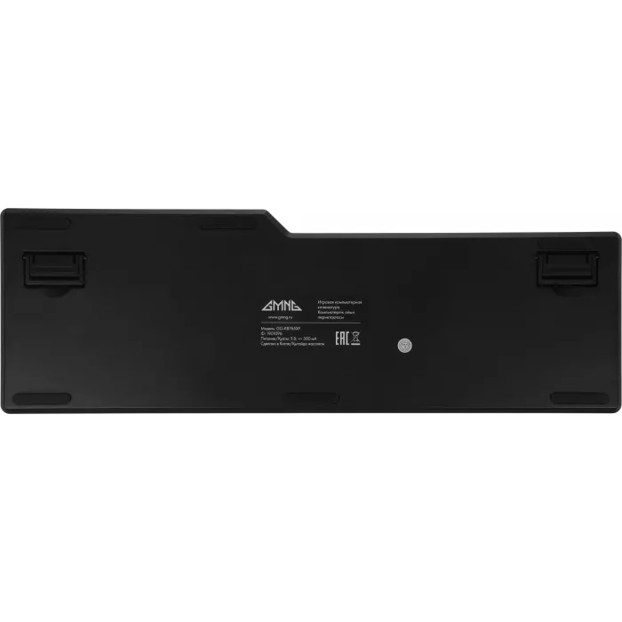 Клавиатура GMNG GG-KB765XP механическая черный USB Multimedia for gamer LED (1901096) кабель 1.8м